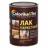 Лак Colorika&Tex паркетный алкидно-уретановый глянцевый 0,8л