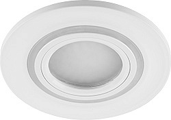 Светильник точечный Feron CD600 белый 15LED*2835 SMD 4000K 50W G3.5