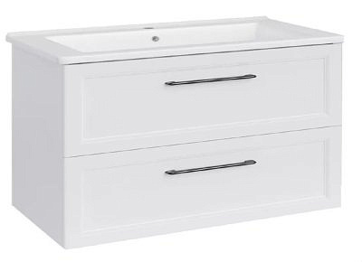 Подстолье АСБ Белмонти 85 подвесное Софт белый без умывальника