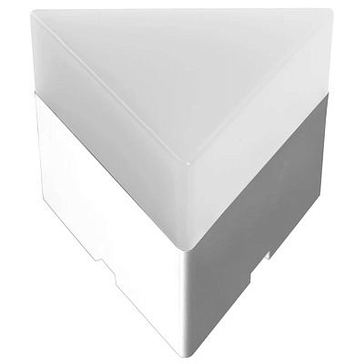 Светильник встраиваемый со светодиодной подсветкой  4000к 3W 4023 AL белый 