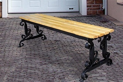 Скамья металлическая "Римская" 1,5 м