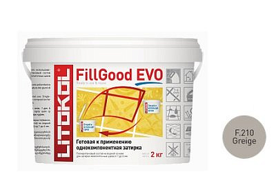Затирка полиуретановая FILLGOOD EVO  F.210 GREIGEO 2 кг 