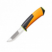 Нож для тяжелых работ с точилкой FISKARS