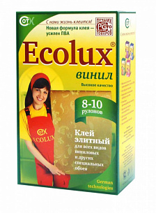 Обойный клей ECOLUX винил 300 гр./20