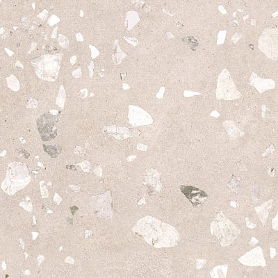 Керамогранит Терраццо сахар беж КГ 01/Terrazzo sugar beige PG 01 600х600