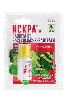 ИСКРА М 10мл от гусениц