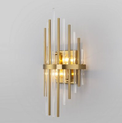 Настенный светильник Bogate's 356/2 латунь