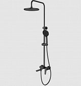 Душевая система SOLE Baikal S057B черная