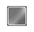 Зеркало MIRSANT Premier Black 80*80