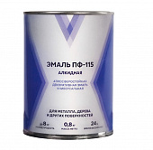 Эмаль "V" ПФ-115 Коричневая 0,8кг 276692