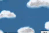 Пленка самоклеющаяся D&B 45см*8м 8050 облака на синем
