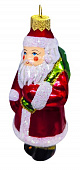 Ёлочное украшение "Дед Мороз с мешком", в подарочной упаковке, h-10см ФУ-209