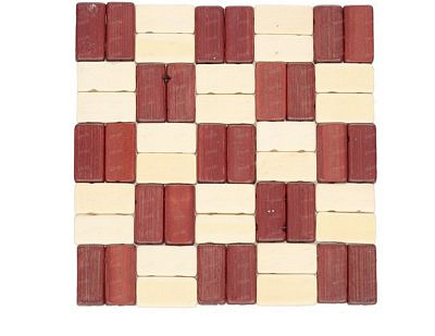 Подставка под горячее бамбук Клетка 14x14см GD007-1 888-010