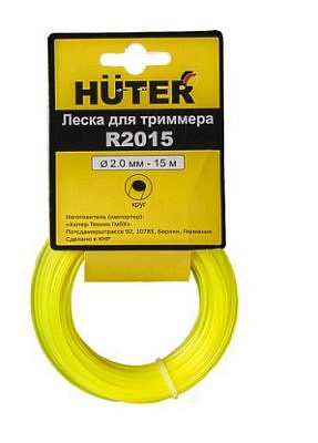 Леска (2.0 мм; 15 м; звезда) Huter S2015 71/1/10