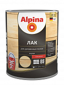 Лак ALPINA алкидно-уретановый для деревянных полов глянцевый 0,75л