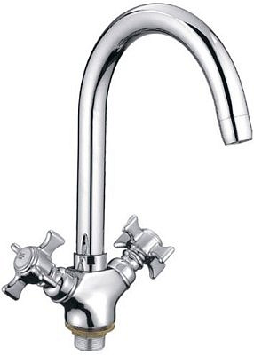 Cмеситель для кухни Ledeme  L4311-2  керамика силумин 