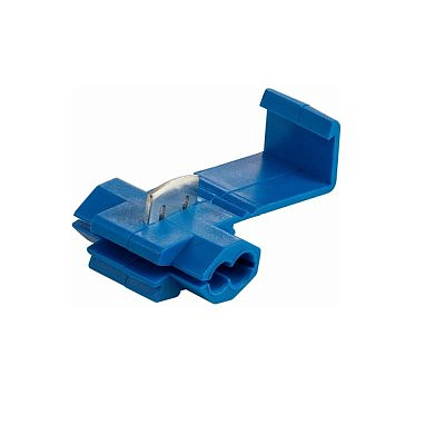 Зажим прокалывающий ответвительный ЗПО-2  сечение 2,5мм синий STEKKER LD502-25