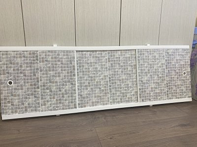 Экран под ванну Alavann Оптима Decor 1,5 м цвет № 053 Мозаика перламутр