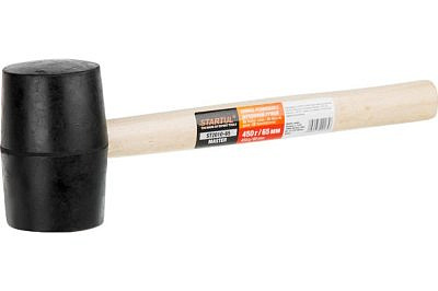 Киянка резиновая черная 0.45кг STARTUL MASTER ST2010-65