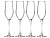 Набор бокалов Luminarc Tasting Time Champagne Время Дегустаций Шампань P6818, 160 мл, 4 шт