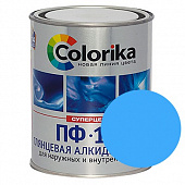 Эмаль ПФ-115 Colorika ярко-голубая 0,8 кг