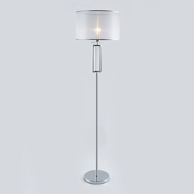 Торшер 01079/1 хром