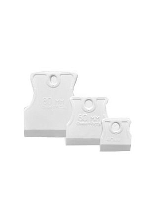 Шпатель DECOR резиновый для затирки набор из 3 шт (40мм, 60мм, 80мм)  308-0009