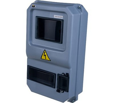 Корпус ЩУРн-П 1/3 Krepta 5 IP66 PC пластик. IEK MSP1-N-03-55