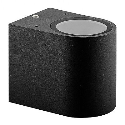 Светильник садово-парковый Feron DH014 черный (на стену)  GU10,, 230V