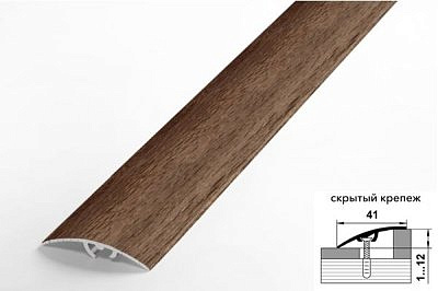 Профиль ЛР 06 дуб бомонт 41*900