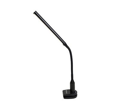 Светильник настольный складной Feron DE1727 черный  6W 4000k 41288