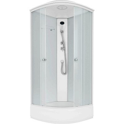 Душевая кабина NIAGARA NG-5304-14 53041423 (90*90*215) средний.поддон, матовое стекло 