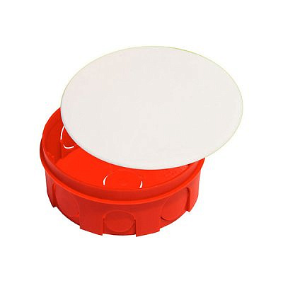 Коробка распределительная КР1105 СП 100*40HEGEL (круг. красн)