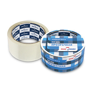 Клейкая лента 50мм*50м прозрачная 40мк Klebebander 225/36/6