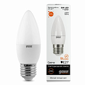 Лампа Gauss LED Candle EL  6w/2700 E27