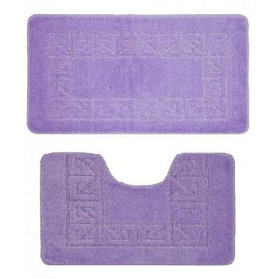 КоврикBANYOLINиз 2шт.50*80м.сиреневый