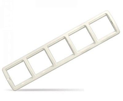 Рамка 5 ая горизонтальная Слоновая Кость  Б-ВР005Г Валери