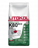 Клей Litokol LitoFlex  К80 - клеевая смесь (5кг)