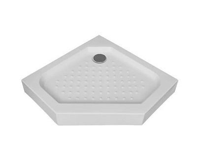 Поддон Nova Penta 90*90 5-ти угольный без сифона