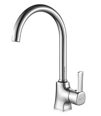 Смеситель для кухни Lemark  LM0505C Evita с высоким поворотным изливом