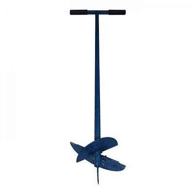 Бур садовый шнековый D 150-200мм сменные ножи//Сибртех