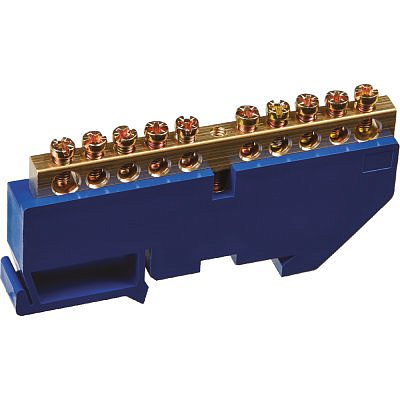 Шина нулевая на DIN-изол. 10 Navigator