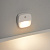 Светильник с датчиком движения и освещенности 1220 FN 3LED 0.5W(3xAAA в комплект не входят) 3м, IP20. квадрат белый