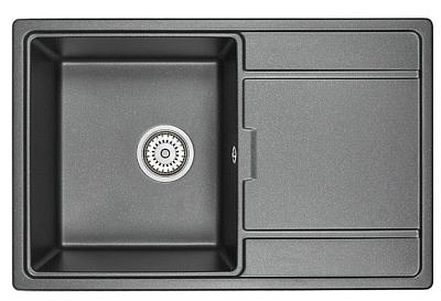Мойка для кухни Granula 7804 780*500 мм цвет шварц  