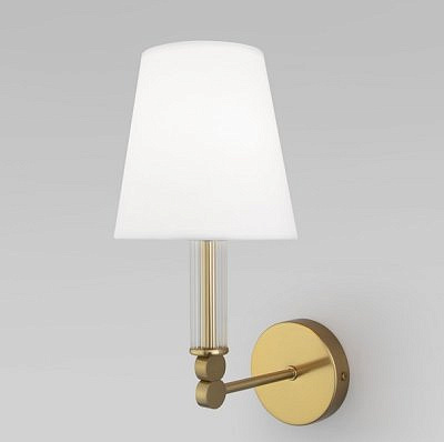 Настенный светильник 60145/1  латунь