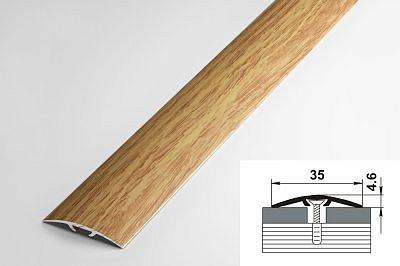 Профиль ПС04-3 дуб универсал 35*900