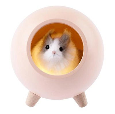 Ночник-светильник светодиодный 468-1W- P NLED Эра  хомяк розовый