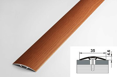 Профиль ПС04-3 вишня 35*900