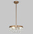 Подвесной светильник  Eurosvet 60165/3 латунь