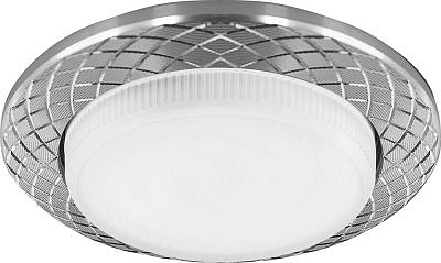 Светильник встраиваемый Feron DL388 хром без лампы 20W 230V GX53  29716